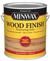 Minwax Wood Finish 710790000 Wood Stain, Cherry, Liquid, 1 gal, Can